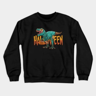 Halloween dinosaur Crewneck Sweatshirt